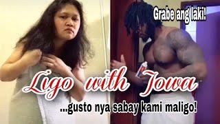 LIGO CHALLENGE WITH JOWA SA BANYO  BAKAT NA BAKAT  NO PANTY NO BRA NO BRIEF