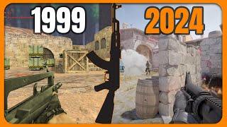 Evolution of Counter-Strike Games 1999-2024  CSGO - Counter-Strike 2