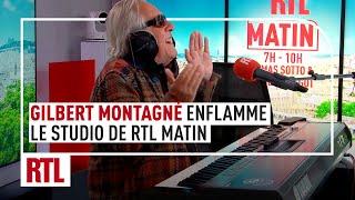 Gilbert Montagné enflamme le studio de RTL Matin