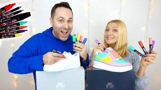 ON CUSTOM DES AIR FORCE 1 EN COUPLE   Sophie Fantasy