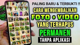 CARA MENGEMBALIKAN FOTO YANG TERHAPUS PERMANEN DI ANDROID - TANPA APLIKASI 