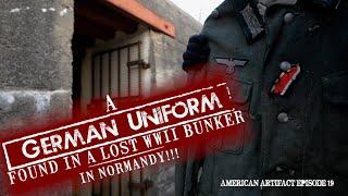 A German Uniform Found In A LOST WWII BUNKER in Normandy  American Artifact Episode 19