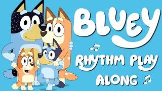 Rhythm Play Along Bluey Theme  Quarter NoteRest & Eighth Notes