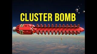 Cluster Bomb ARE DEADLY   Testing - Space Engineers