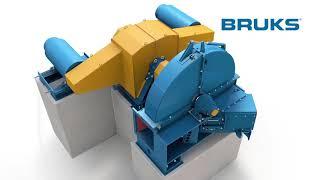 Bruks Siwertell Disc Chipper