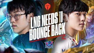 TOP ESPORTS TAKE ON LNG LOOKING TO BOUNCE BACK - LNG VS TES - LPL SUMMER 2024 - CAEDREL