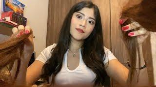 ASMR La Chica Popular Juega Con Tu Cabello y Chimosea Contigo soft spoken & whispering