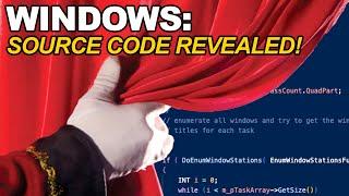 The Windows Source Code Revealed Task Manager E01