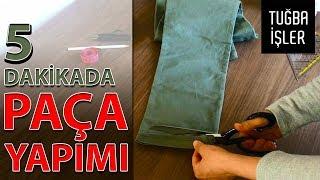 Pantolon Paçası Nasıl Yapılır? Pantolon Paçası Kısaltma - Kesimi - Dikimi KENDİN YAP  Tuğba İşler