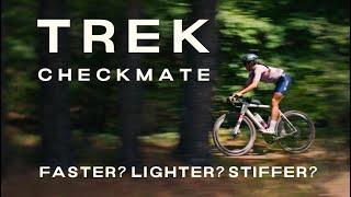 All New Trek Checkmate  How a Pro Adapts to a New Race Bike  Mini-Doc Paige Onweller