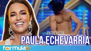 Paula Echevarría Lo que no se vio del retrato pintado con la zona íntima en GOT TALENT ESPAÑA 8