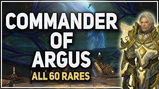Commander Of Argus Achievement Complete Guide  All 60 Rares