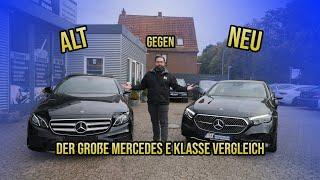 ALT gegen NEU Was kann unser NEUWAGEN? Mercedes Benz E Klassen Vergleich