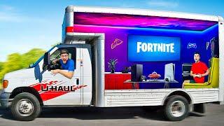 We Made Extreme Secret Gaming Rooms in U-Haul Trucks