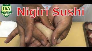 How to make nigiri sushi @tokyosushiacademyenglishcourse