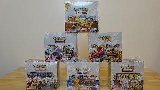 Opening 6 Pokemon booster boxes