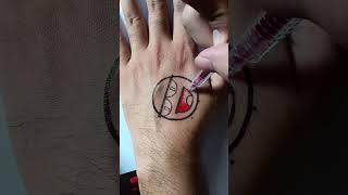 DIY Emoticon Tattoo on Hand  tattoo art