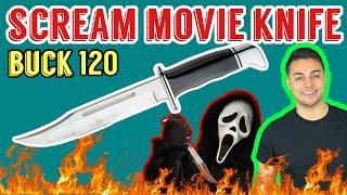 SCREAM VI OFFICIAL KNIFE REVIEW  Ghostface’s Blade Scream 6  Buck 120 General Knife  IS IT GOOD?