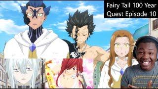 Battle of Fairy Tail Continues and Diabolos Attacks  Fairy Tail 100 Year Quest Episode 10 Reaction