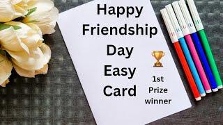 Friendship Day CardFriendship Day greeting cardGreeting card for  Friendship Dayeasy card