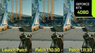 Starfield Patch 1.10.30 vs Patch 1.11.33 - Noticeable Performance Improvements  RTX 4080 4K 1440p