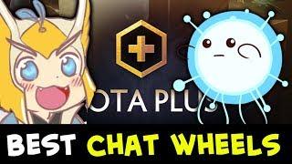 Dota PLUS best hero chat wheels — most rare MASTER TIER