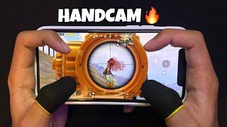 iPhone 11 Pro  HANDCAM  4 Finger Claw Gyroscope  PUBG Mobile