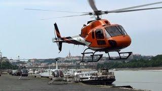 Hungaroring Formula 1 helicopter transfer from Budapest Dráva Heliport