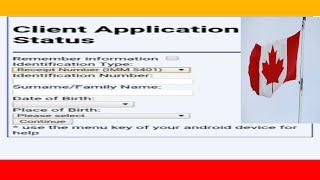 Canada Visa Status With Passport Number In HindiUrdu