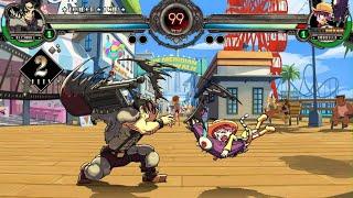 Skullgirls 2nd Encore Beowulf vs Umbrella