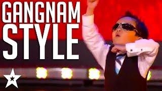 4 Year Old Kid Tristan Dances Gangnam Style on Belgiums Got Talent  Got Talent Global