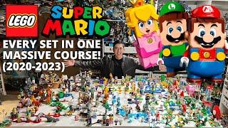 Playing with Every LEGO Super Mario Set Connected in a Massive Layout 2020-2023