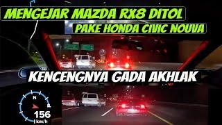 MOMEN SERU SIMBAH NOVA MENGEJAR RX8 GALANT GT86 CEFIRO CIVIC FD BMW E90 DIREKAM DARI BELAKANG