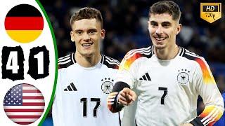 Germany vs USA 4-1 Hіghlіghts & All Goals 2024