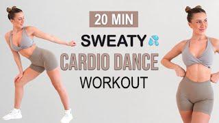 20 MIN SWEATY CARDIO DANCE Workout  All Standing  High Intensity - All Levels  Full Body Fat Burn