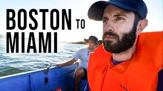Two Brits travel Boston to Miami by any means necessary.. How NOT to travel America #1