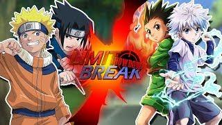 Naruto and Sasuke VS Gon and Killua Naruto VS Hunter X Hunter  Limit Break Showdown
