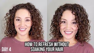 How to Refresh Curls with Little to No Water & Prevent Damage