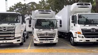 Hino Trucks Sydney Australia - 500 Series FEFC STD Cabin & 500 Series FL Wide Cabin