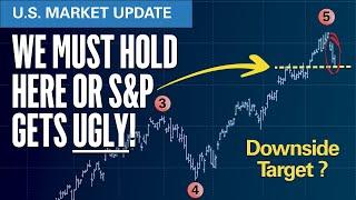 We must HOLD Here or the S&P Gets UGLY  Elliott Wave S&P500 VIX Technical Analysis