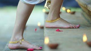 Ann Mathew Heavenly Feet  Anklet Feet  Gold Anklets