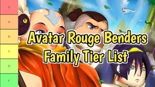 New Avatar Rouge Benders Family Tier List 2024  All Families Ranked From Best To Worse