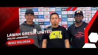 LAWAN GRASIK UNITED INILAH JAWABAN DARI BOAZ SALOSA️