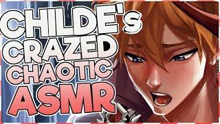 Genshin ASMR Tartaglia - CRAZED & CHAOTIC unbelievable ending