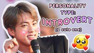 bts jin’s personality type a social introvert mbti intp