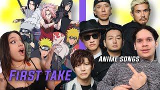 Waleska & Efra react to Top The First Take Anime Song Performances