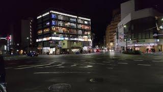 Night + rain in Kyoto  Indian in japan