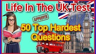 Life In The UK Test 2024  50 Hardest Questions  British Citizenship Test 2024