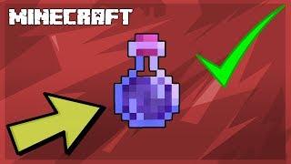 MINECRAFT  How to Make a Potion of Invisibility 1.14.4