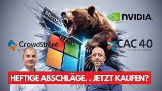 Nividia bald ein Kauf? Microsoft  CrowdStrike  CAC 40  Nasdaq 100